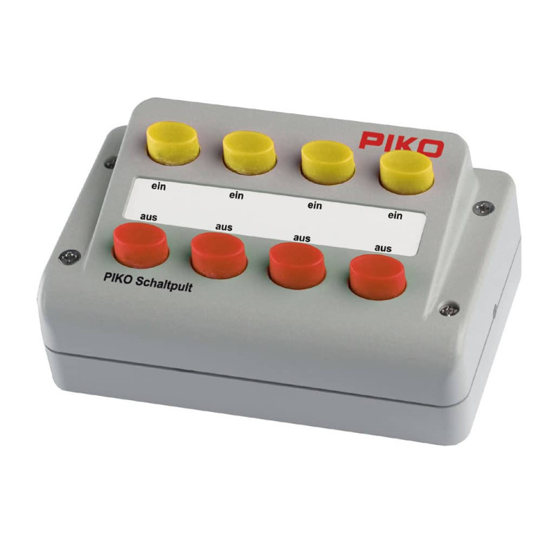 PIKO 55261- Boitier 4 commandes interrupteurs lumières... -Toutes échelles-