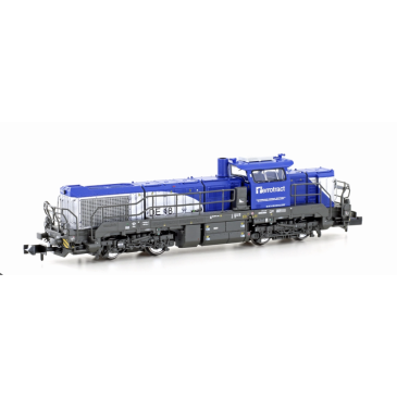 Hobbytrain H32106 Locomotive Diesel DE18 Vossloh, Ferrotract 004-6, SNCF, Ep. VI, N