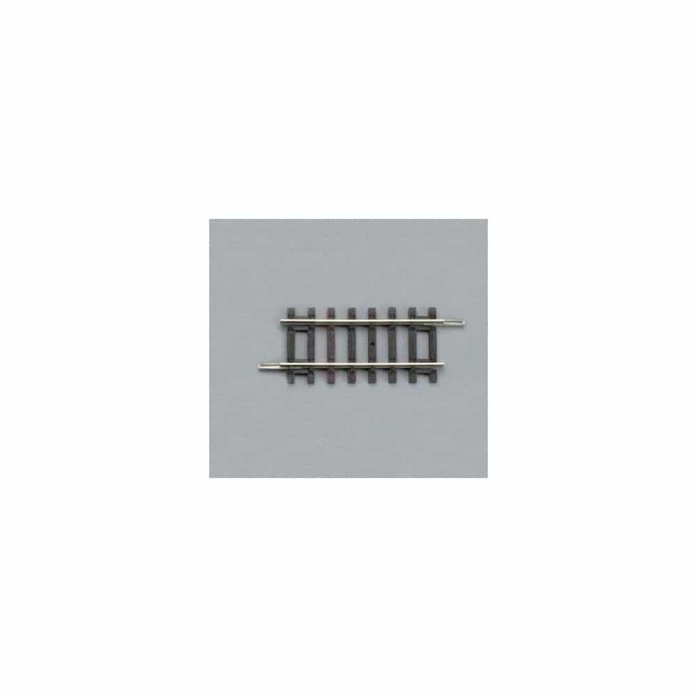 PIKO 55205 Rail droit, G62, longueur 62 mm boite de 6
