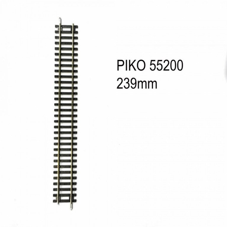 Piko 55200 - Voie A - rail droit G239 239mm - HO