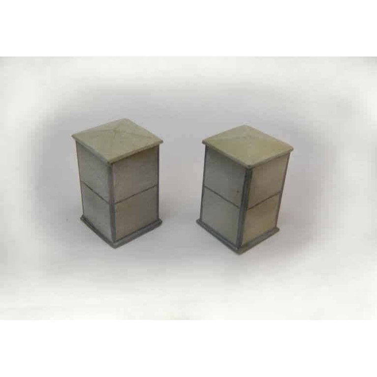 PN SUD MODELISME 0801 armoire électrique fibro ciment Ho