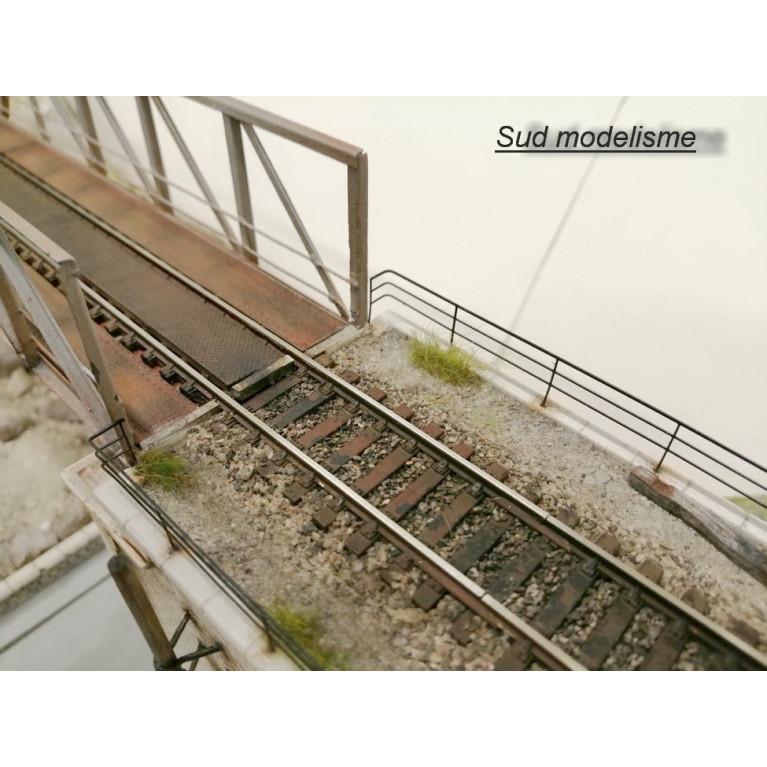 PN SUD MODELISME  87707 Rambarde moderne SNCF HO