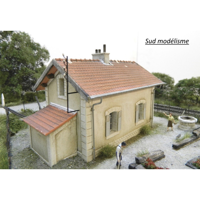 PN SUD MODELISME 87205 Maison de garde barrière PLM HO
