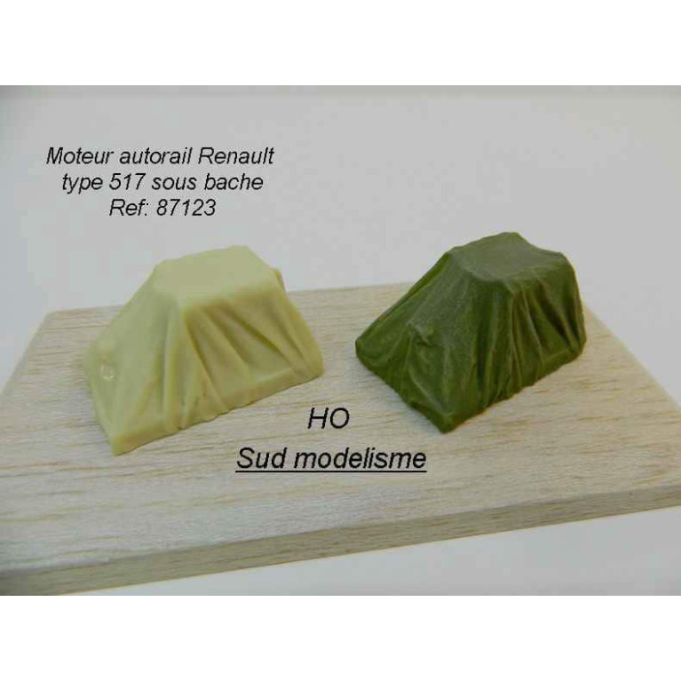 PN SUD MODELISME 87123 Moteur autorail renault sous bâche HO
