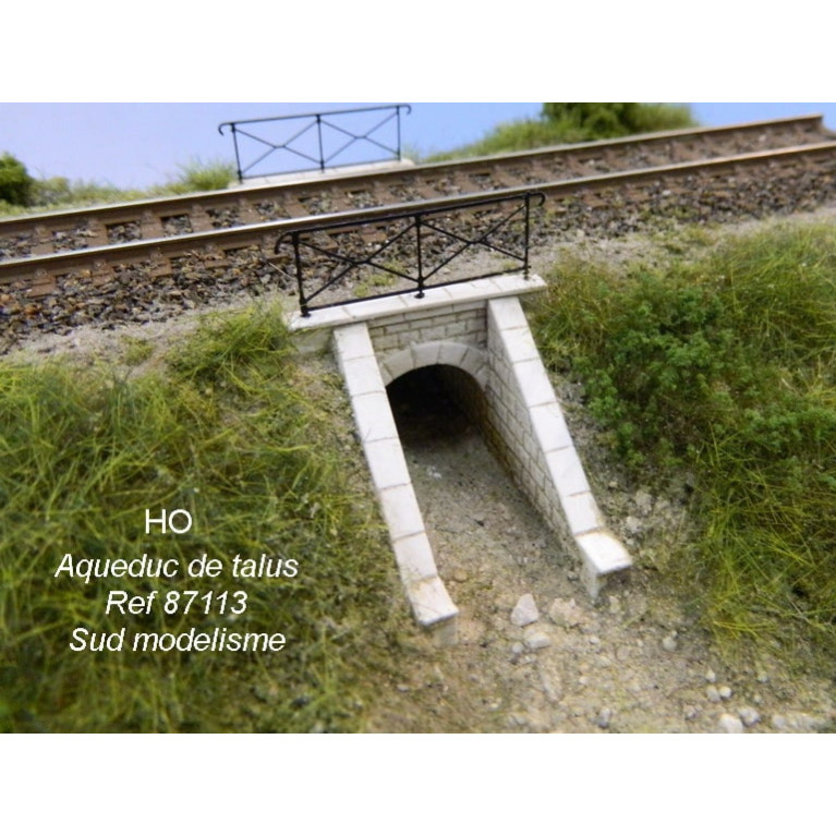 PN SUD MODELISME 87113 Aqueduc de talus HO