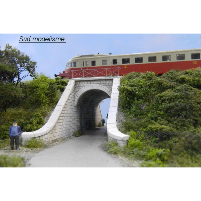 PN SUD MODELISME 87112 Ponceau passage routier HO