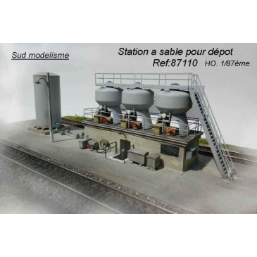 PN SUD MODELISME 87110 Station à sable pour dépôt HO