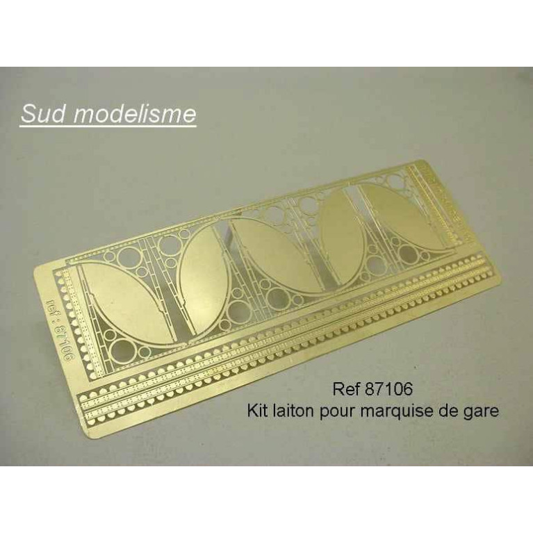 PN SUD MODELISME 87106 Kit laiton pour marquise de gare HO