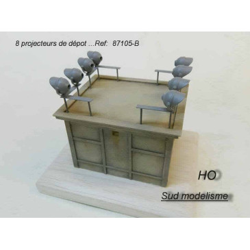 PN SUD MODELISME 87105-B Projecteurs de dépôt HO