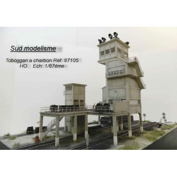 PN SUD MODELISME 87105 Toboggan à charbon pour dépôt HO