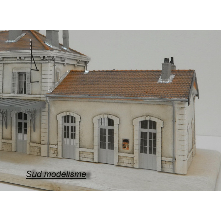 PN SUD MODELISME 8793 Annexe 3 portes pour gares HO