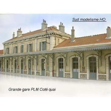 PN SUD MODELISME 8767 Grande gare 5 portes PLM avec annexes HO