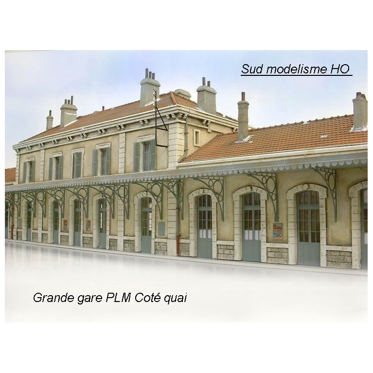 PN SUD MODELISME 8767 Grande gare 5 portes PLM avec annexes HO