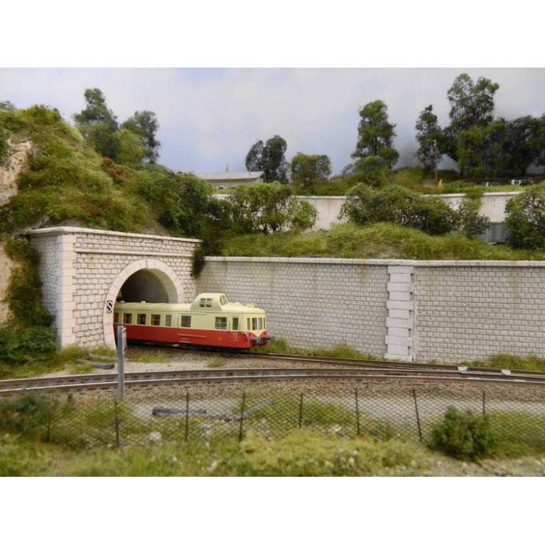 PN SUD MODELISME 8744 Mur en pierre maçonné HO