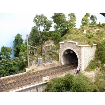 PN SUD MODELISME 8737 Tunnel deux voies HO