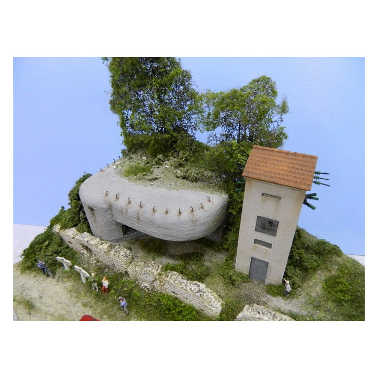 PN SUD MODELISME 8735 Bunker abri a embrasure HO