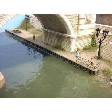 PN SUD MODELISME 8730 Palplanches complement HO