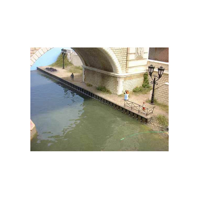 PN SUD MODELISME 8730 Palplanches complement HO