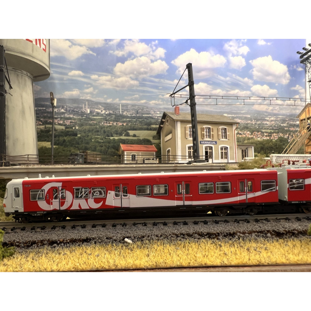 Arnold HN2496  Autorail Coca-Cola classe 420 de 3 éléments, Ep IV, N