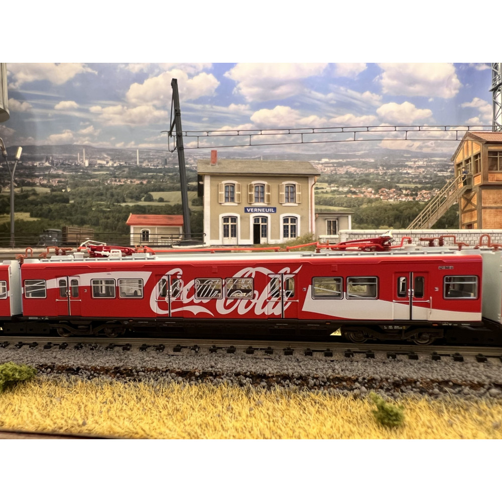 Arnold HN2496  Autorail Coca-Cola classe 420 de 3 éléments, Ep IV, N