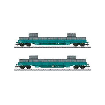 Marklin 47107 Coffret de wagons plats à bogies