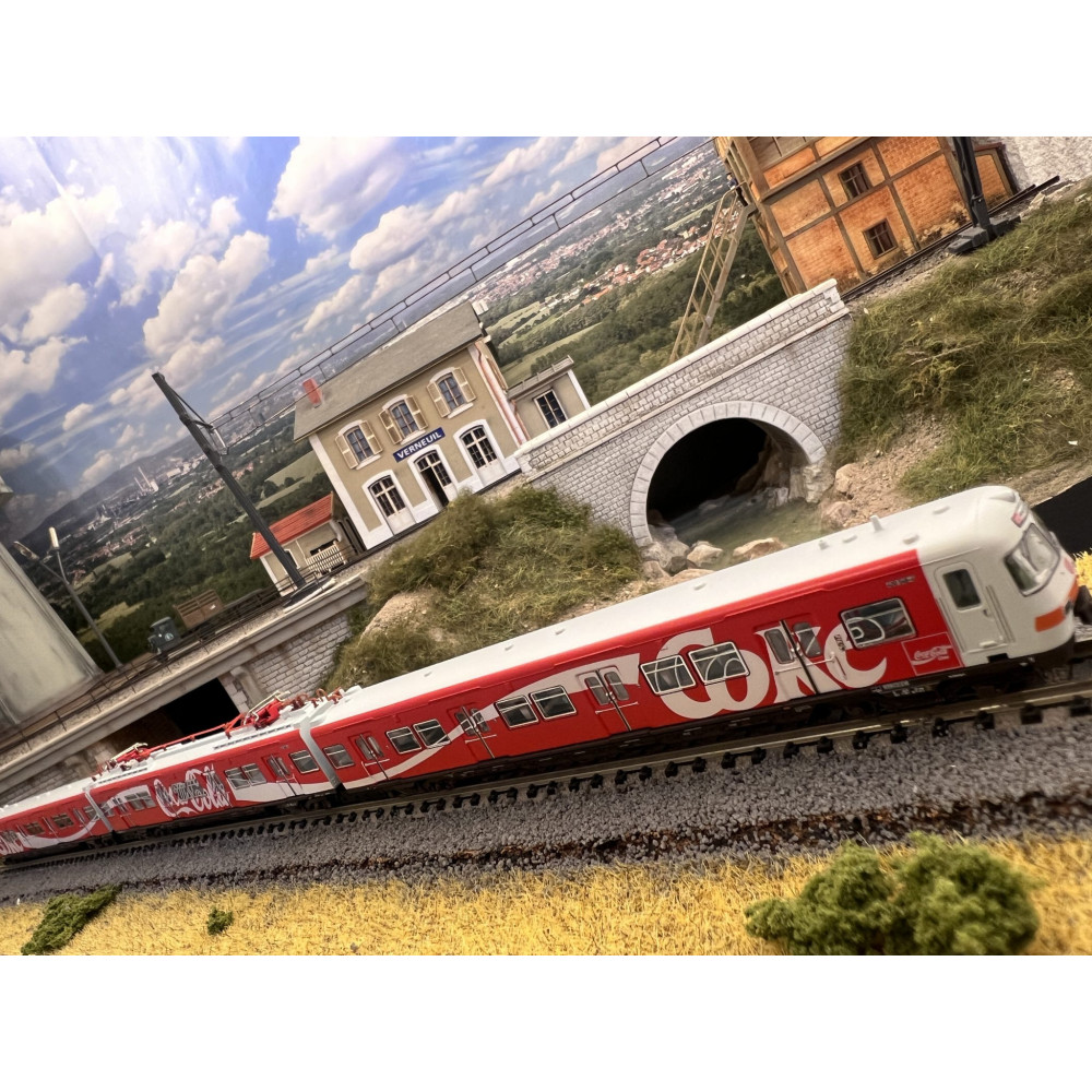 Arnold HN2496  Autorail Coca-Cola classe 420 de 3 éléments, Ep IV, N