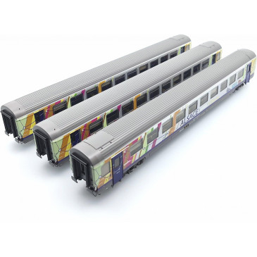 LS MODELS SET 3 VOITURES VOYAGEURS 41209