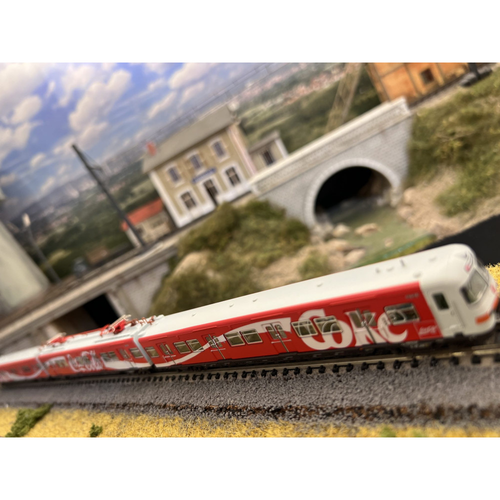 Arnold HN2496  Autorail Coca-Cola classe 420 de 3 éléments, Ep IV, N
