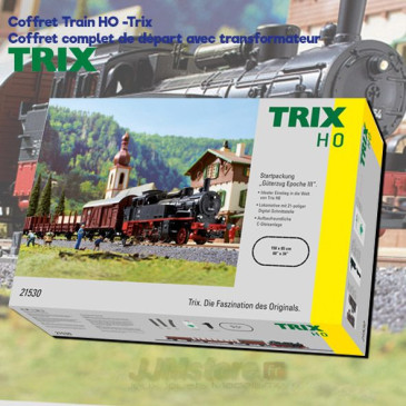 coffret de démarrage vapeur trix 21530 ho
