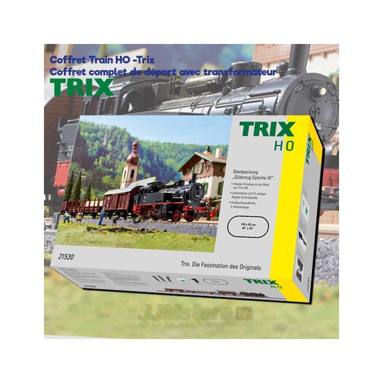 coffret de démarrage vapeur trix 21530 ho