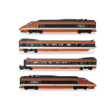 JOUEF HJ2425 Coffret 4 élements rame 17, edition inauguration, , SNCF, Ep IV, H0