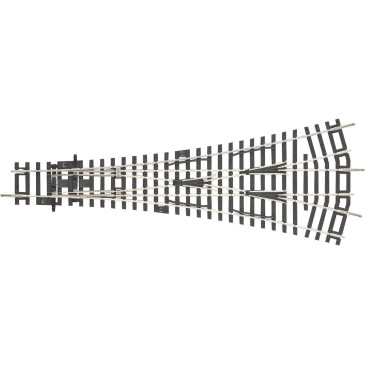 PIKO 55225 - W3- Rail aiguillage triple-HO-1/87-