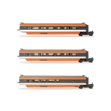 JOUEF HJ3014 coffret 3 voitures TGV Sud-Est, 1981 edition inauguration, SNCF, Ep IV, H0