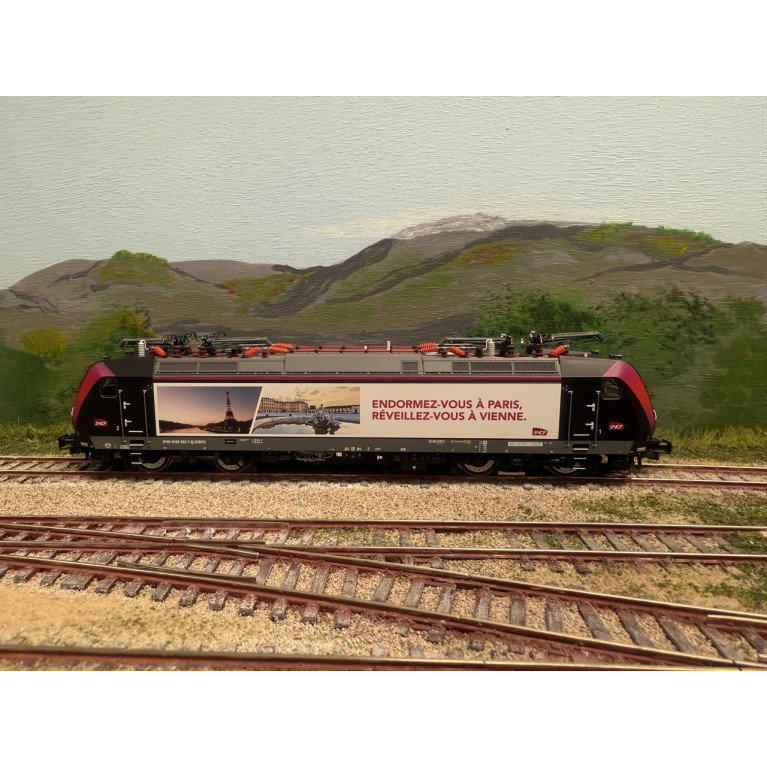 Roco 7500053 Locomotive éléctrique analogique 185 552-7, SNCF, Ep VI, H0