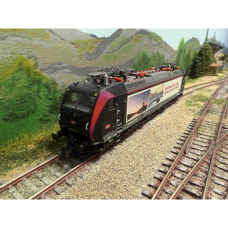 Roco 7500053 Locomotive éléctrique analogique 185 552-7, SNCF, Ep VI, H0