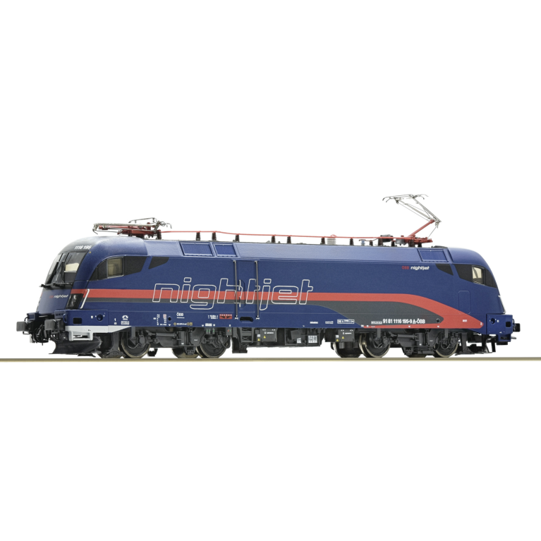 Roco 70495 Locomotive électrique 1116 195-9 « Nightjet », ÖBB, Ep VI, H0