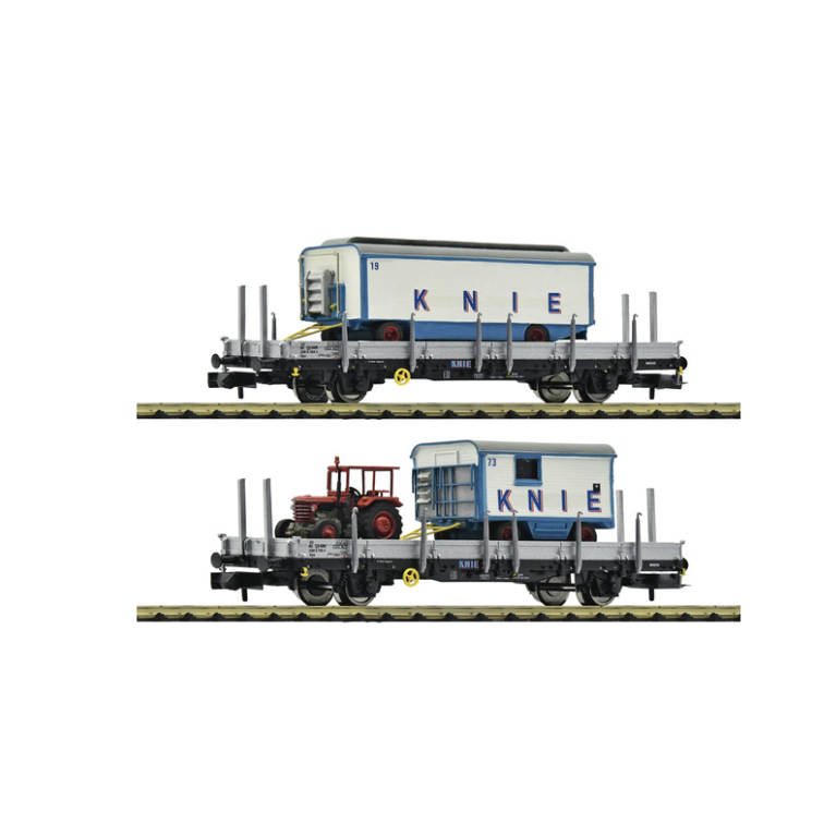 Fleischmann 6660030 - Coffret 2 pièces «Circus Knie», CFF, N