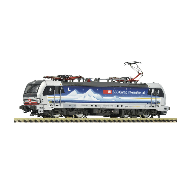 Fleischmann 7560027 Locomotive électrique 193 110-4 « Goldpiercer », CFF CI, N