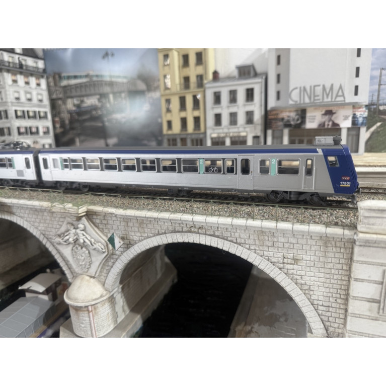 Piko 96433 Automotrice Z2 Z7501 TER, SNCF digital son, Ep VI, H0