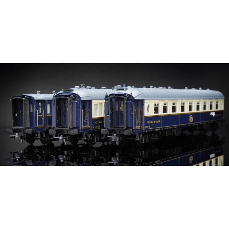 Rivarossi HR4390 Coffret 3 pièces « Edelweiss Pullman Express », CIWL, époque II, H0