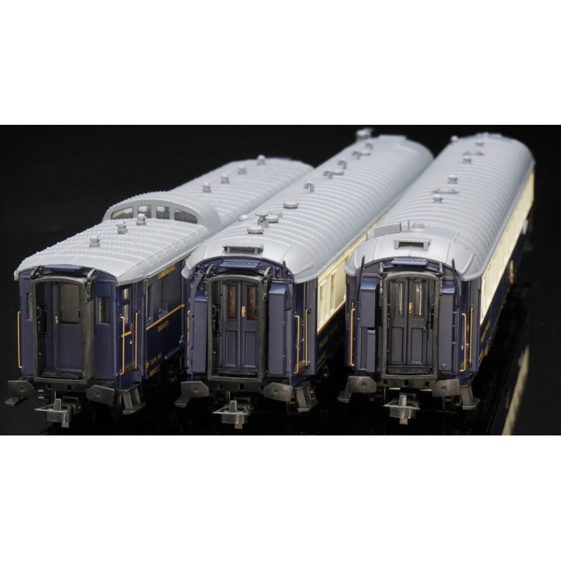 Rivarossi HR4390 Coffret 3 pièces « Edelweiss Pullman Express », CIWL, époque II, H0