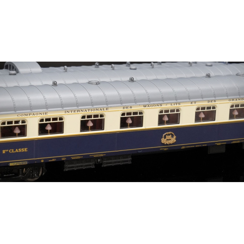 Rivarossi HR4390 Coffret 3 pièces « Edelweiss Pullman Express », CIWL, époque II, H0