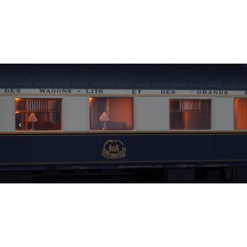 Rivarossi HR4390 Coffret 3 pièces « Edelweiss Pullman Express », CIWL, époque II, H0