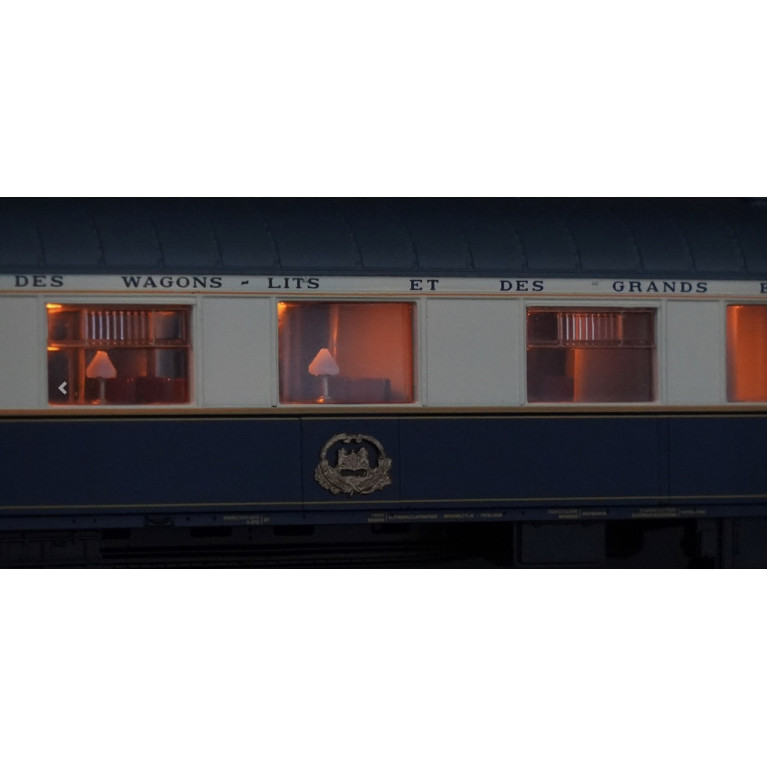 Rivarossi HR4390 Coffret 3 pièces « Edelweiss Pullman Express », CIWL, époque II, H0