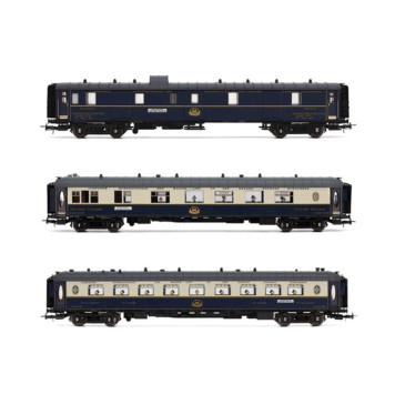 Rivarossi HR4391 Coffret 3 pièces « Edelweiss Pullman Express », CIWL, époque II, H0