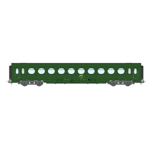 REE Modeles VB-477, voiture allégée ETAT B10, SNCF, Ep IV, H0