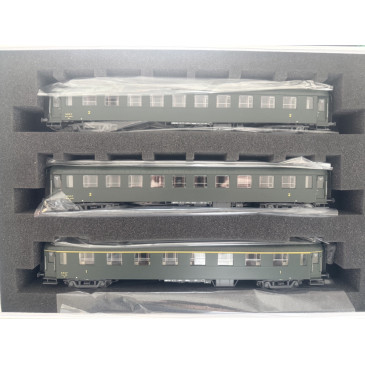 Models World MW 40 380 Coffret 3 voitures OCEM, SNCF, Ep IIIc-d, H0