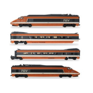 copie de JOUEF HJ2425S Coffret 4 élements rame 17, edition inauguration, , SNCF, Ep IV, H0