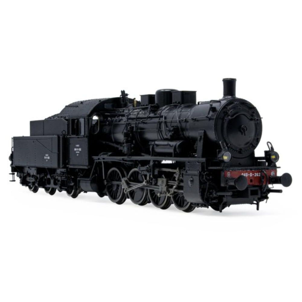JOUEF HJ2404S Locomotive vapeur 040-D-262, ex AL, dépôt Metz-Frescaty, SNCF, Ep III, H0