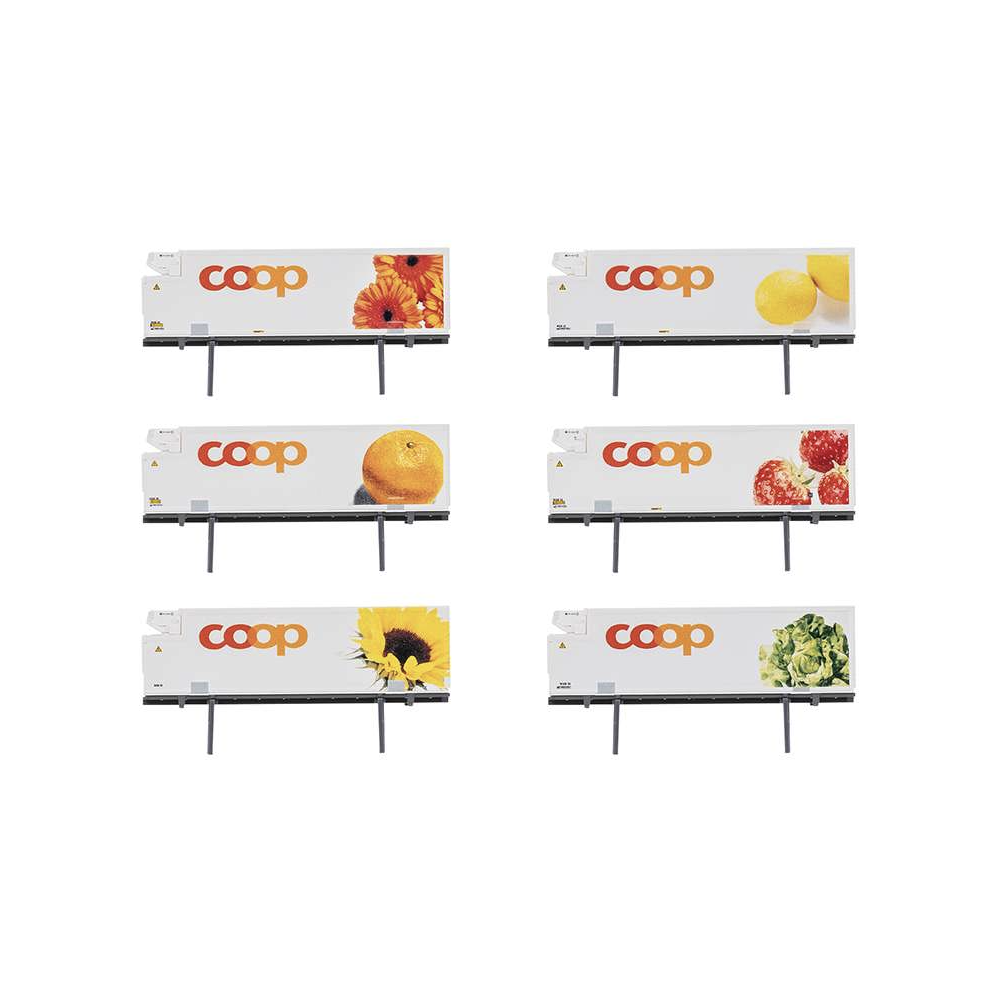 Minitrix 66583 Ensemble de conteneurs réfrigérés, N